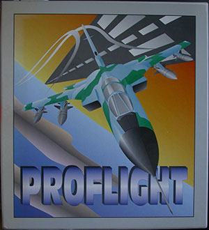 Carátula del juego ProFlight (Atari ST)