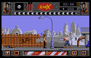 Pantallazo del juego online Ranx The Video Game (Atari ST)