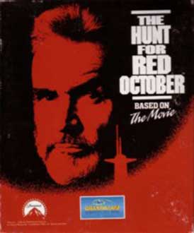 Carátula del juego The Hunt for Red October Movie (Atari ST)