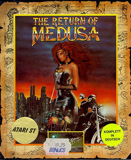 Carátula del juego The Return of Medusa (Atari ST)