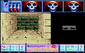 Pantallazo del juego online The Return of Medusa (Atari ST)