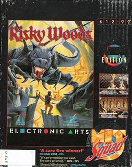 Carátula del juego Risky Woods (Atari ST)