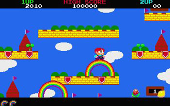 Pantallazo del juego online Rainbow Islands The Story of Bubble Bobble 2 (Atari ST)