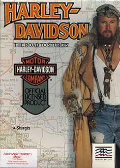Carátula del juego Harley-Davidson The Road to Sturgis (Atari ST)