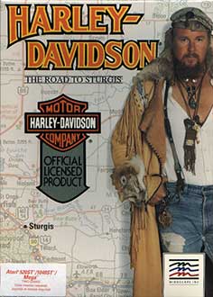 Juego online Harley-Davidson: The Road to Sturgis (Atari ST) Juego online Harley-Davidson: The Road to Sturgis (Atari ST)