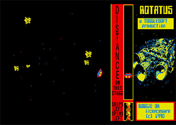 Pantallazo del juego online Rotatus (Atari ST)