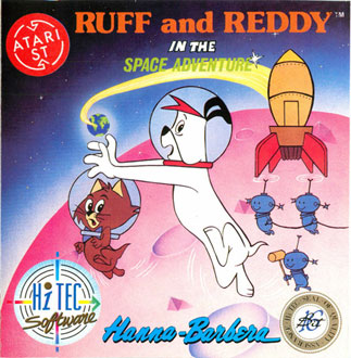 Carátula del juego Ruff and Reddy in the Space Adventure (Atari ST)