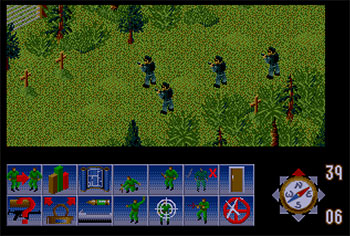 Pantallazo del juego online Sabre Team (Atari ST)