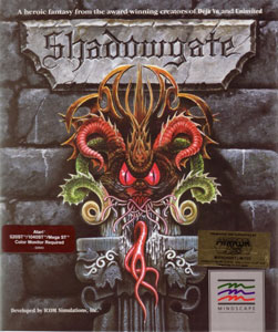 Carátula del juego Shadowgate (Atari ST)