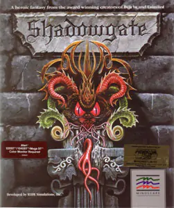 Portada de la descarga de Shadowgate