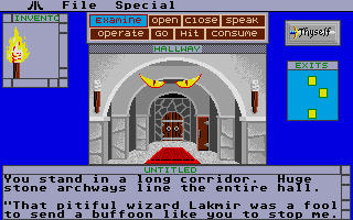 Pantallazo del juego online Shadowgate (Atari ST)