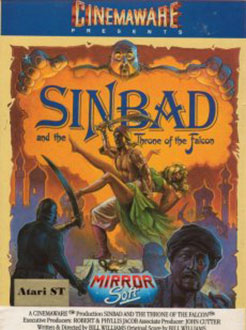 Carátula del juego Sinbad and the Throne of the Falcon (Atari ST)