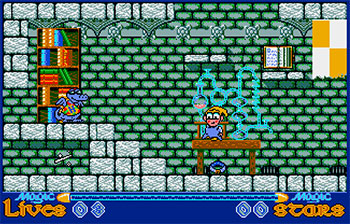 Pantallazo del juego online Slightly Magic (Atari ST)