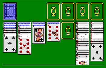 Pantallazo del juego online Solitaire Game Pack (Atari ST)