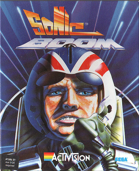 Carátula del juego Sonic Boom (Atari ST)