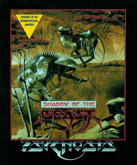 Carátula del juego Shadow of the Beast (Atari ST)