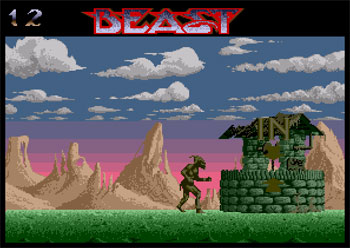 Pantallazo del juego online Shadow of the Beast (Atari ST)