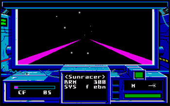 Pantallazo del juego online Space Rogue (Atari ST)