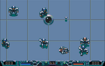 Pantallazo del juego online Speedball 2 Brutal Deluxe (Atari ST)