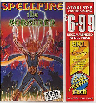 Carátula del juego Spellfire the Scorcerer (Atari ST)