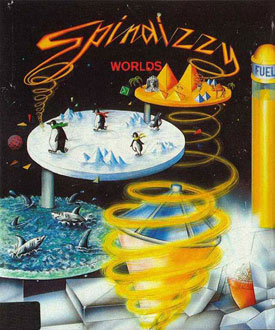 Carátula del juego Spindizzy Worlds (Atari ST)
