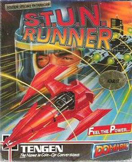 Carátula del juego S.T.U.N. Runner (Atari ST)