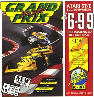 Carátula del juego Super Grand Prix (Atari ST)