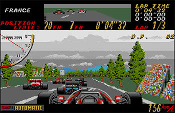 Pantallazo del juego online Super Monaco GP (Atari ST)