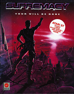 Carátula del juego Supremacy (Atari ST)