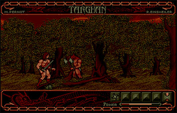 Pantallazo del juego online Targhan (Atari ST)