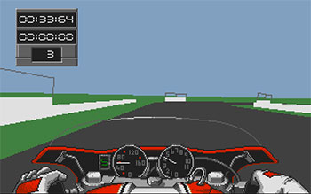 Pantallazo del juego online Team Suzuki (Atari ST)