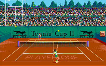 Pantallazo del juego online Tennis Cup 2 (Atari ST)