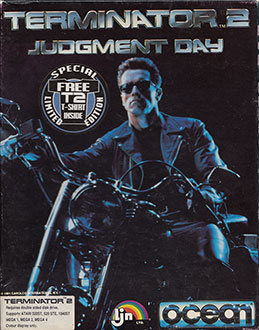 Carátula del juego Terminator 2 Judgment Day (Atari ST)