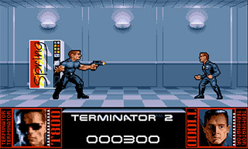 Pantallazo del juego online Terminator 2 Judgment Day (Atari ST)