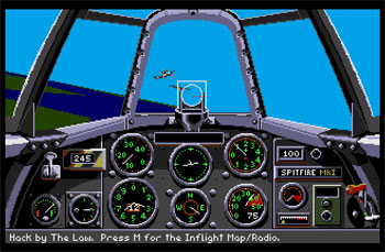 Pantallazo del juego online Their Finest Hour The Battle of Britain (Atari ST)