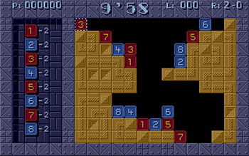 Pantallazo del juego online Th!nk Cross (Atari ST)