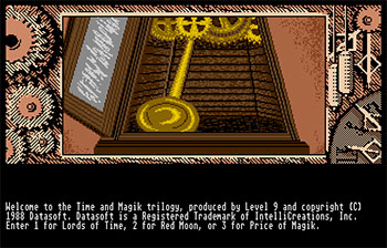 Pantallazo del juego online Time and Magik The Trilogy (Atari ST)