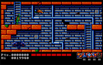 Pantallazo del juego online Teenage Mutant Hero Turtles (Atari ST)