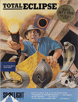 Carátula del juego Total Eclipse (Atari ST)