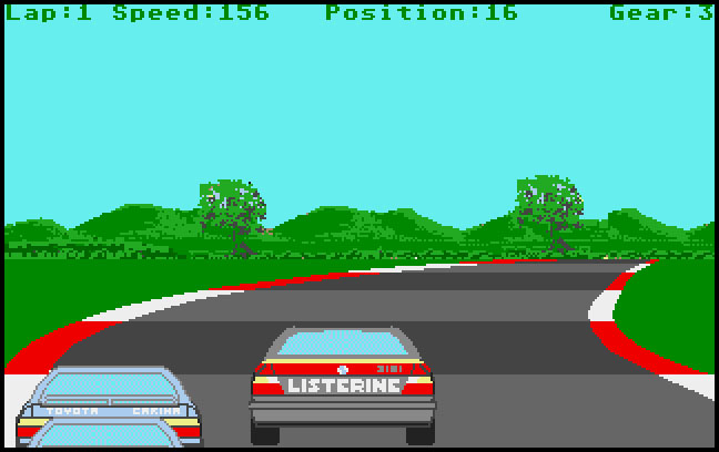 Pantallazo del juego online Touring Car Racer (Atari ST)