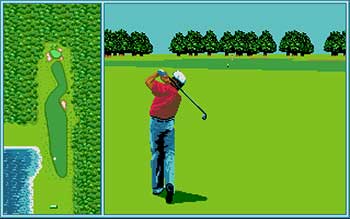 Pantallazo del juego online Tournament Golf (Atari ST)