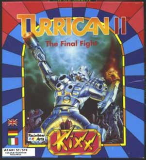 Carátula del juego Turrican II (Atari ST)