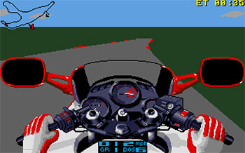 Pantallazo del juego online The Ultimate Ride (Atari ST)