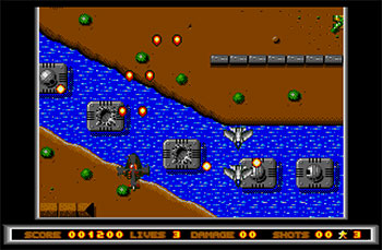 Pantallazo del juego online Violator (Atari ST)