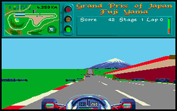 Pantallazo del juego online Vroom (Atari ST)