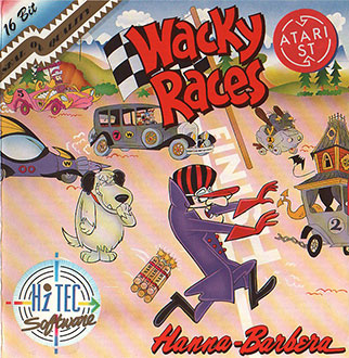 Carátula del juego Wacky Races (Atari ST)