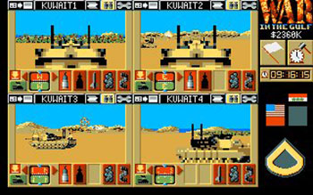 Pantallazo del juego online War In The Gulf (Atari ST)