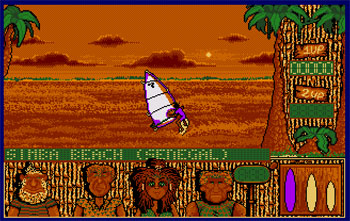 Pantallazo del juego online Windsurf Willy (Atari ST)