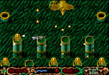 Pantallazo del juego online Wings of Death (Atari ST)