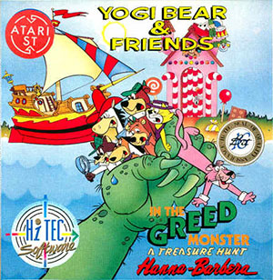 Carátula del juego Yogi Bear & Friends in the Greed Monster (Atari ST)